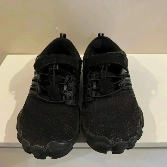 WHITIN Barefoot & Minimalist Shoe | Zero Drop Sole | Trail Runner Black Size 10 - Picture 4 of 6